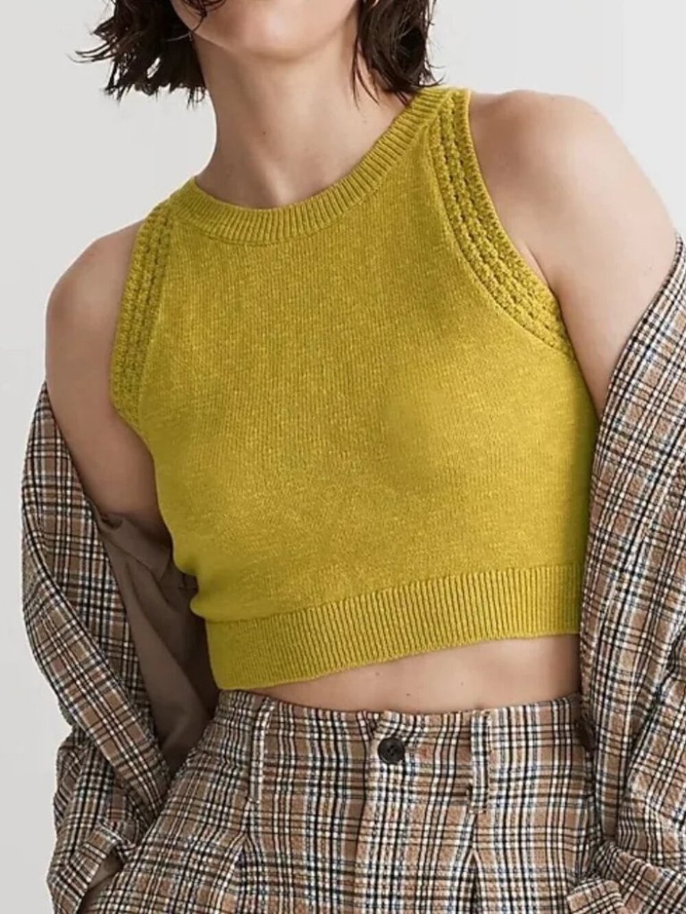 Madewell Summer Crochet Sweater